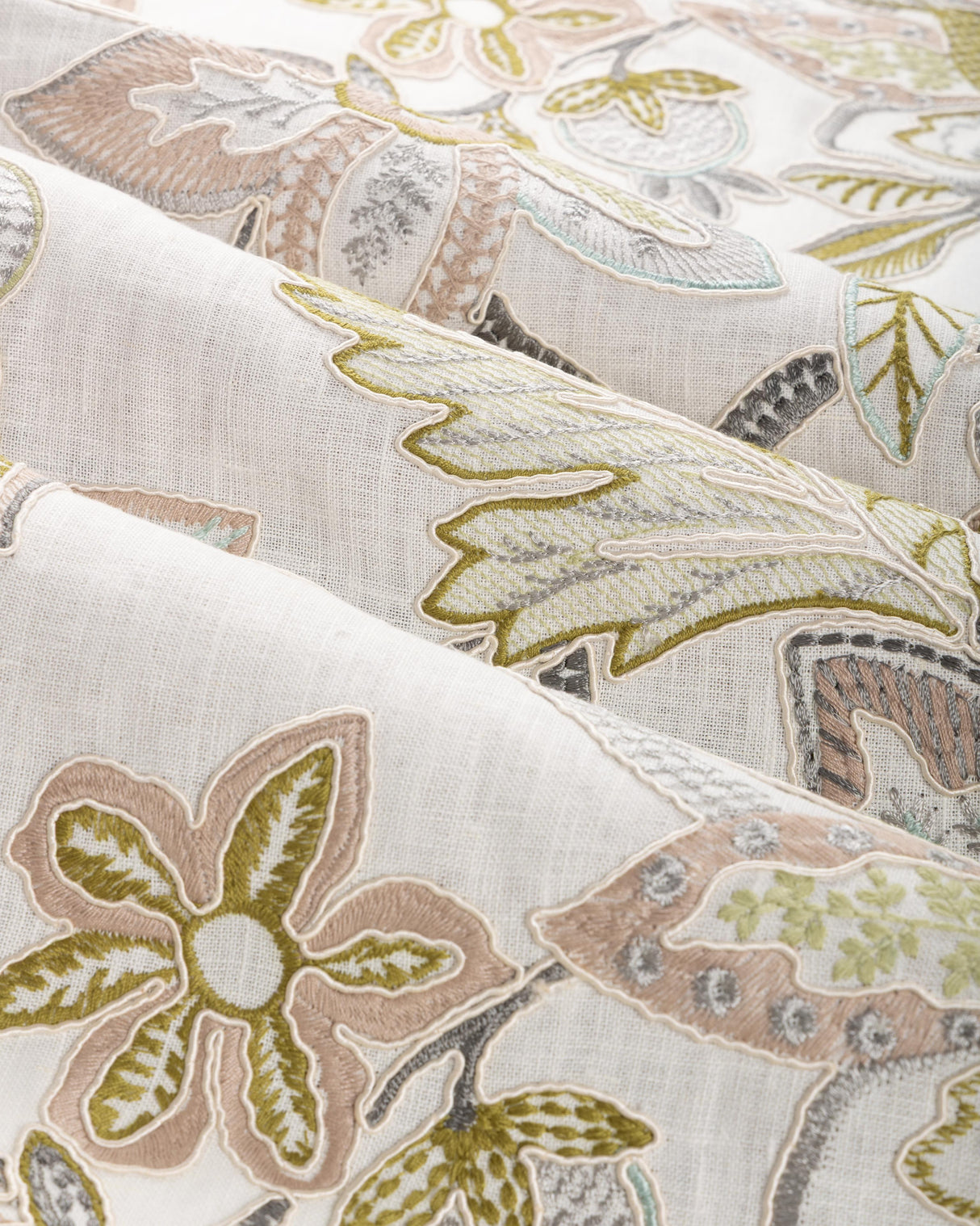 Brunschwig & Fils SIERRE EMB LAGOON Fabric