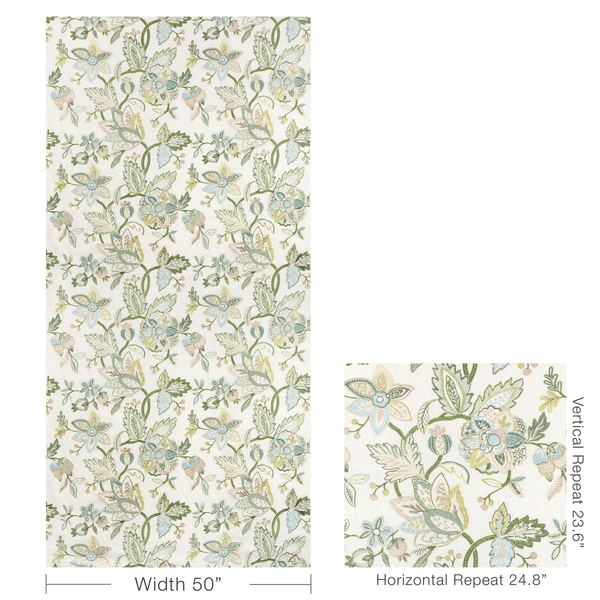Brunschwig & Fils SIERRE EMB POOL Fabric
