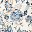 Brunschwig & Fils SIERRE EMB BLUE Fabric