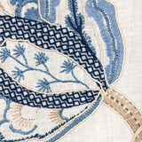 Brunschwig & Fils SIERRE EMB BLUE Fabric