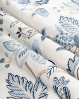 Brunschwig & Fils SIERRE EMB BLUE Fabric