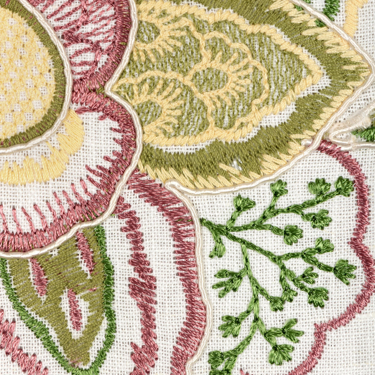 Brunschwig & Fils SIERRE EMB SPRING Fabric