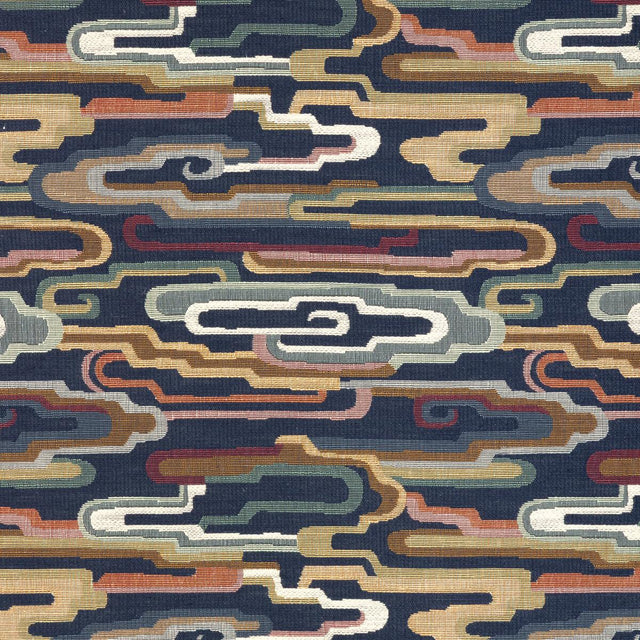 Brunschwig & Fils NUAGE TAPESTRY NAVY Fabric