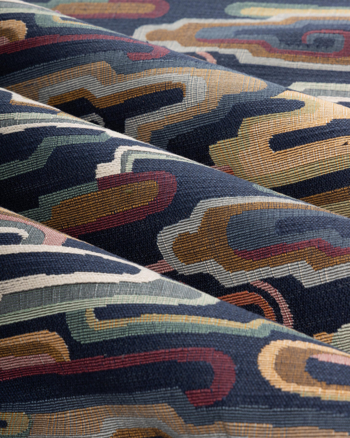 Brunschwig & Fils NUAGE TAPESTRY NAVY Fabric
