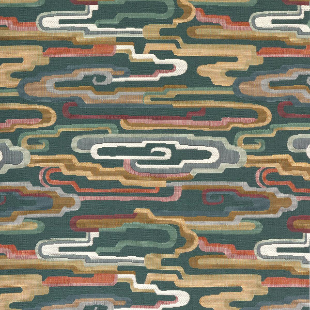 Brunschwig & Fils NUAGE TAPESTRY GREEN Fabric