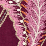 Brunschwig & Fils TROPEZ EMB PLUM Drapery Fabric
