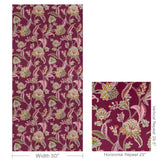 Brunschwig & Fils TROPEZ EMB PLUM Drapery Fabric