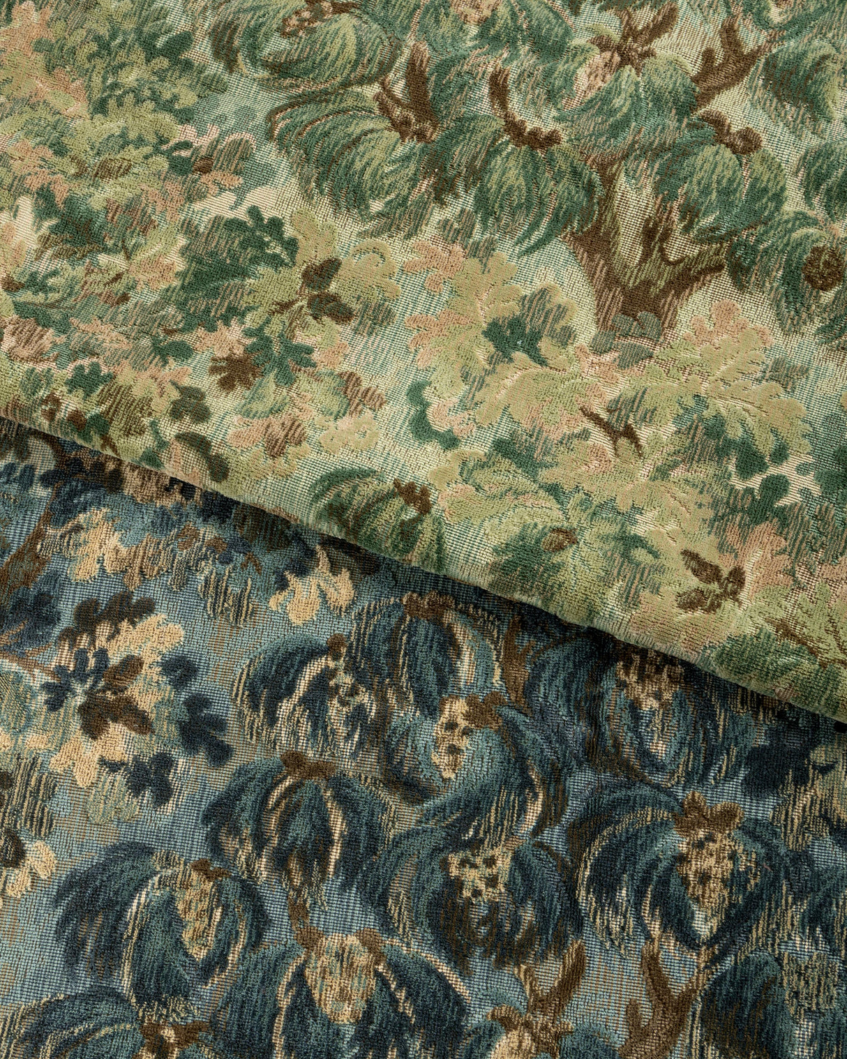 Brunschwig & Fils MING VELVET GREEN Upholstery Fabric