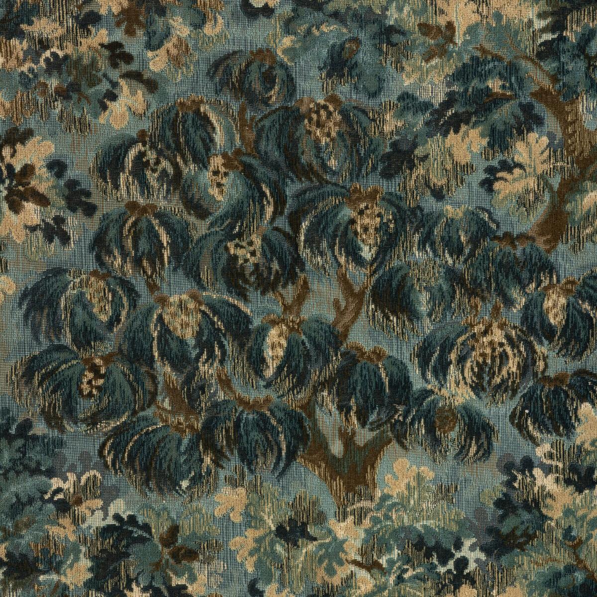 Brunschwig & Fils MING VELVET BLUE Upholstery Fabric