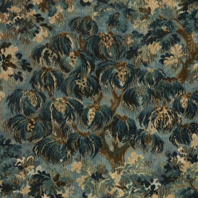 Brunschwig & Fils MING VELVET BLUE Upholstery Fabric