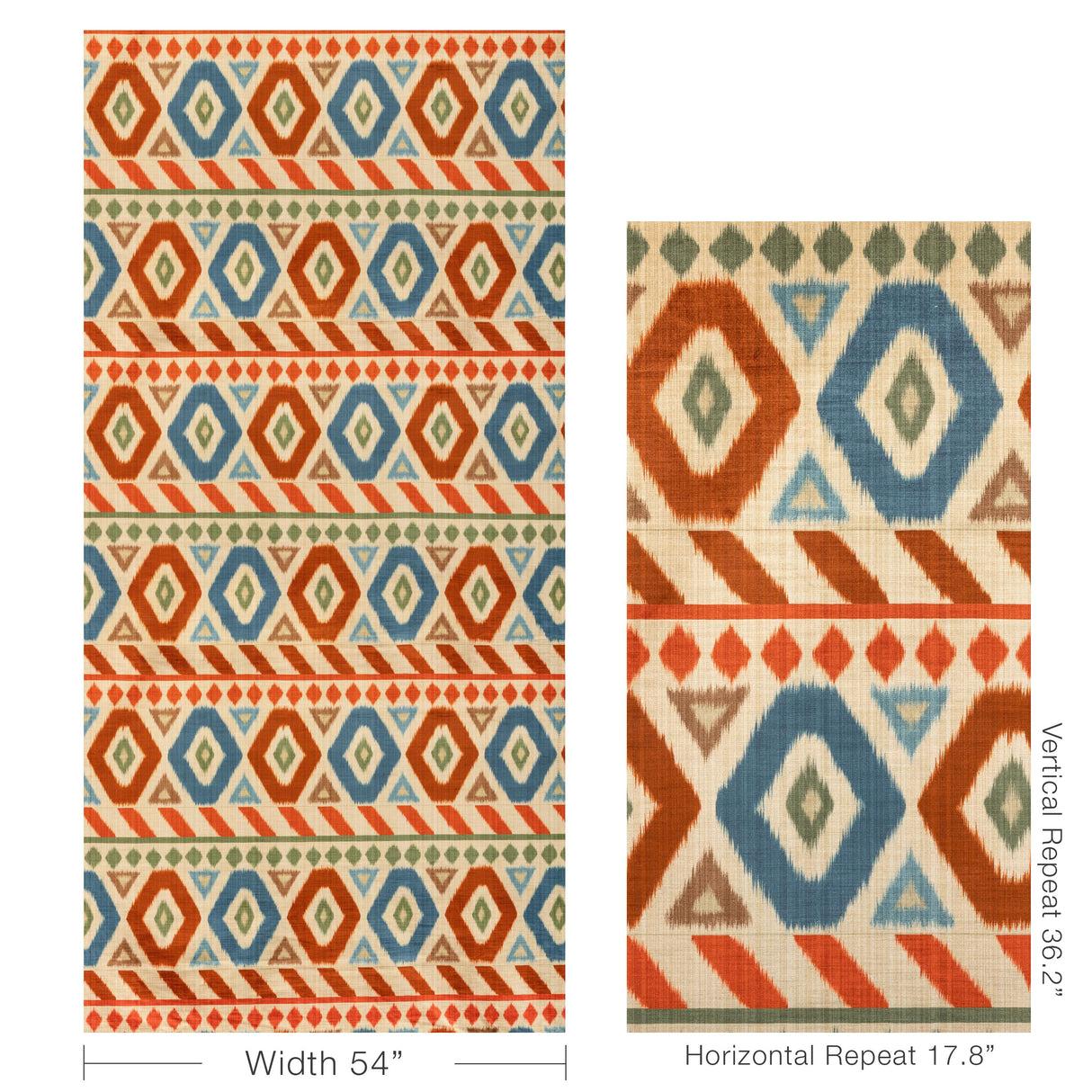 Brunschwig & Fils UZBEK VELVET MULTI Fabric