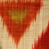 Brunschwig & Fils UZBEK VELVET GREEN/RED Fabric