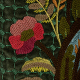 Brunschwig & Fils VICTORIA EMB JADE/ROSE Fabric