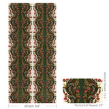 Brunschwig & Fils VICTORIA EMB JADE/ROSE Fabric