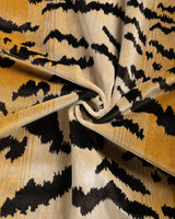 Brunschwig & Fils NEW TIGER VELVET NATURAL Upholstery Fabric