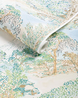 Brunschwig & Fils MEIJI AQUA Wallpaper