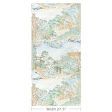 Brunschwig & Fils MEIJI AQUA Wallpaper