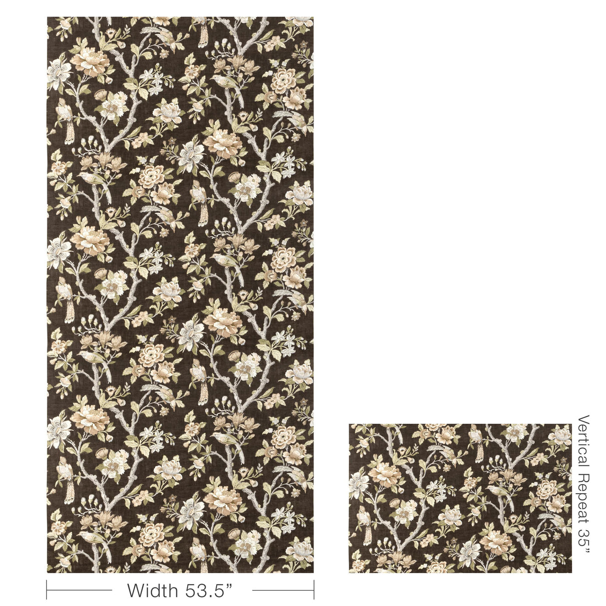 Kravet SYMPHONY CHOCOLATE Fabric