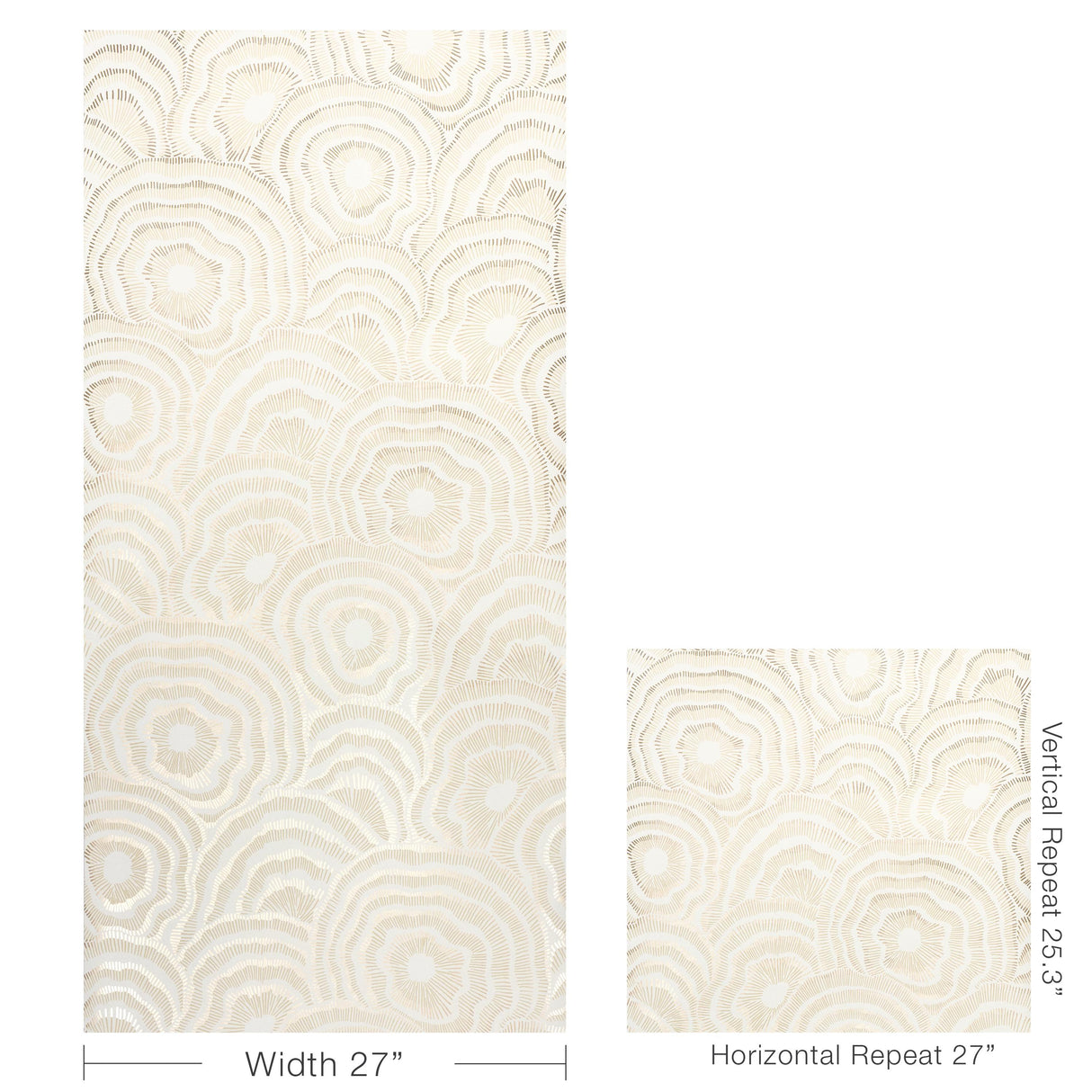 Kravet PANACHE WP CHAMPAGNE Wallpaper