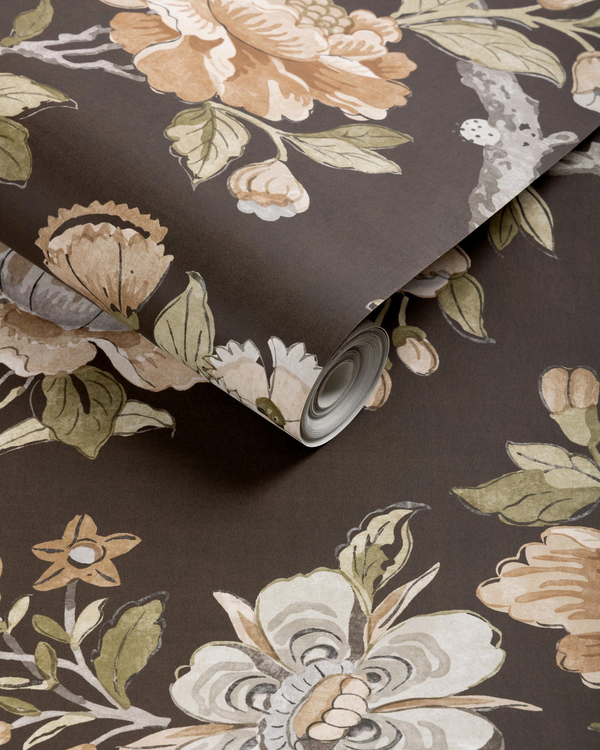 Kravet SYMPHONY WP CHOCOLATE Wallpaper