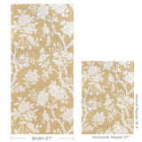 Kravet SYMPHONY MICA WP GOLD Wallpaper