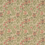 Schumacher Leonora Warp Print Jewel Fabric