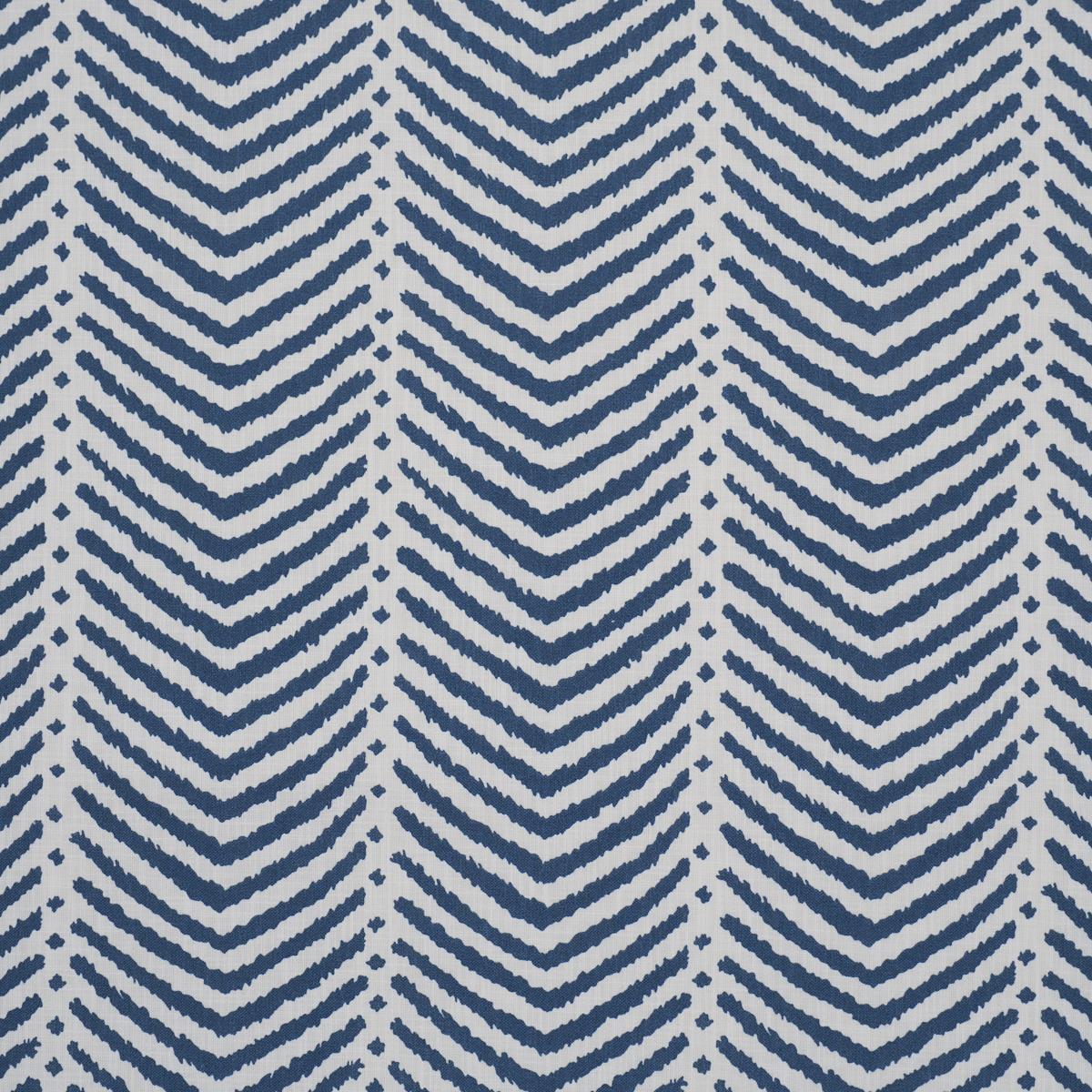 Schumacher La Jolla Indoor/Outdoor Navy Fabric
