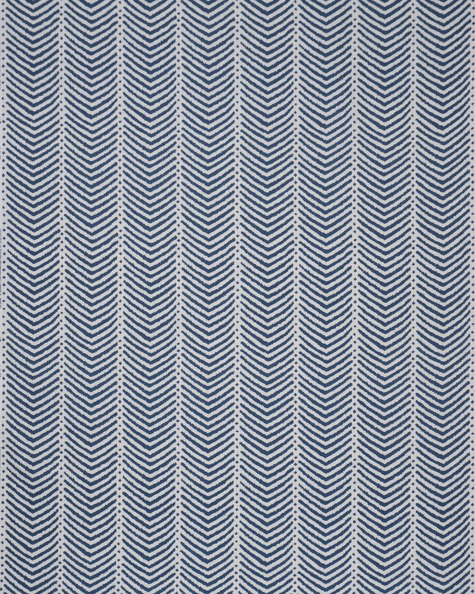 Schumacher La Jolla Indoor/Outdoor Navy Fabric