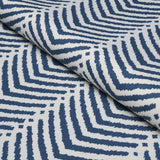 Schumacher La Jolla Indoor/Outdoor Navy Fabric