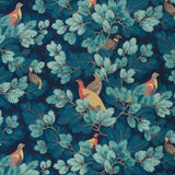 Schumacher Covey Hedge Midnight Fabric