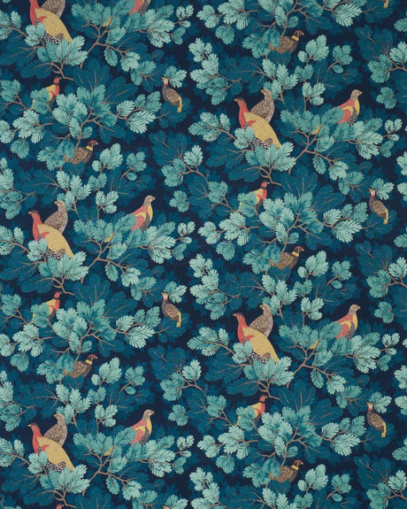 Schumacher Covey Hedge Midnight Fabric