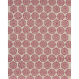 Schumacher Gilded Star Hand Block Red Fabric