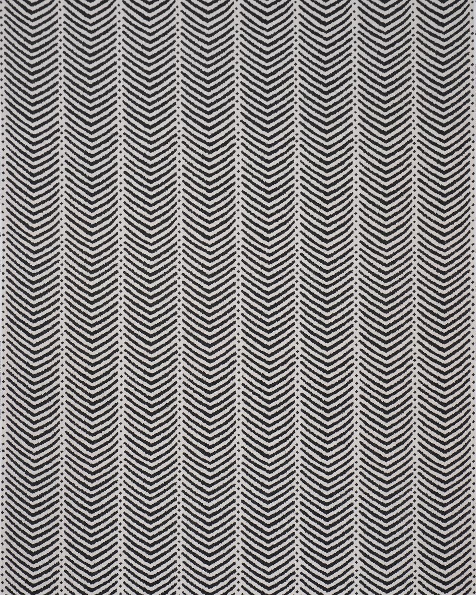 Schumacher La Jolla Indoor/Outdoor Black Fabric