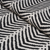 Schumacher La Jolla Indoor/Outdoor Black Fabric