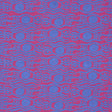Schumacher Bosphorus Hand Block Fuchsia & Blue Fabric