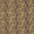 Schumacher Bosphorus Hand Block Ochre & Brown Fabric
