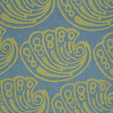 Schumacher Ramsgate Hand Block Seaweed Fabric