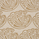 Schumacher Ramsgate Hand Block Sand Fabric