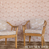 Schumacher Ramsgate Hand Block Sand Fabric