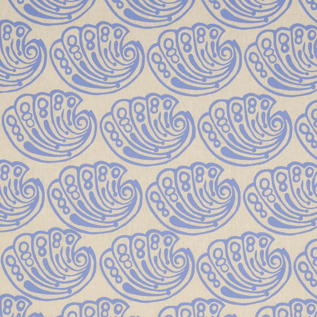 Schumacher Ramsgate Hand Block French Blue Fabric