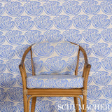 Schumacher Ramsgate Hand Block French Blue Fabric