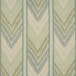 Schumacher Shabba Warp Print Leaf Fabric