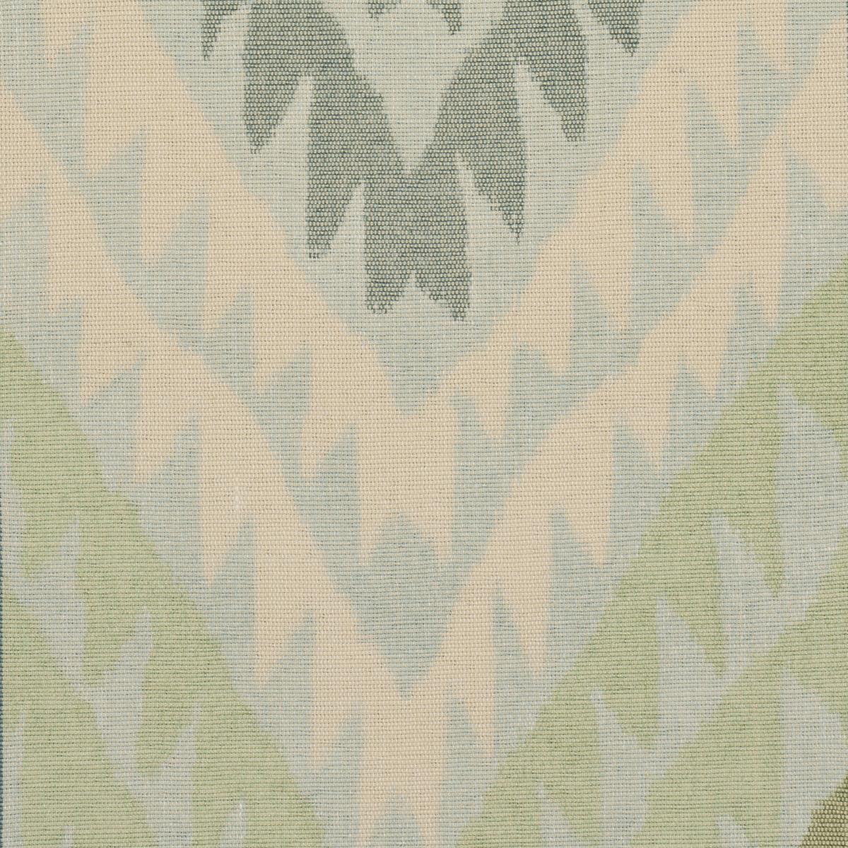 Schumacher Shabba Warp Print Leaf Fabric