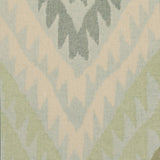 Schumacher Shabba Warp Print Leaf Fabric
