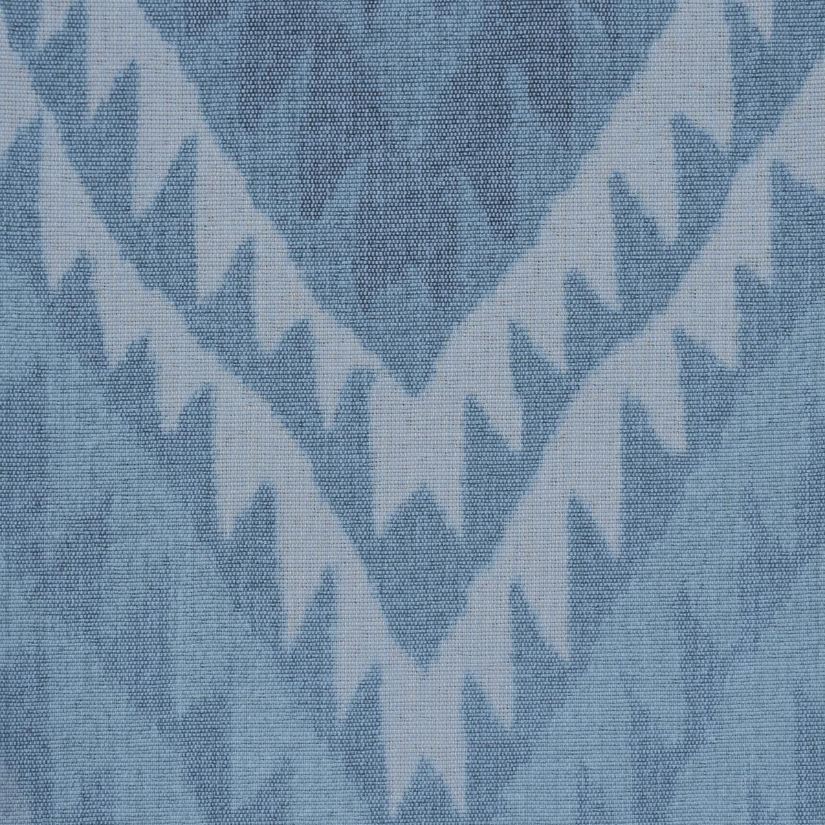 Schumacher Shabba Warp Print Blues Fabric