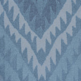 Schumacher Shabba Warp Print Blues Fabric