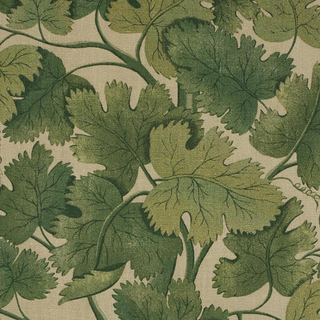 Schumacher Edinburgh Vine Moss Fabric