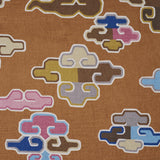 Schumacher In Dreams Velvet Persimmon Fabric