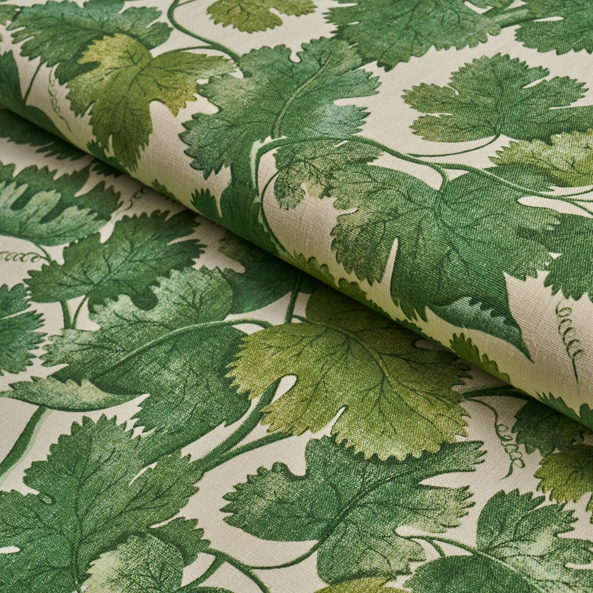 Schumacher Edinburgh Vine Forest Fabric