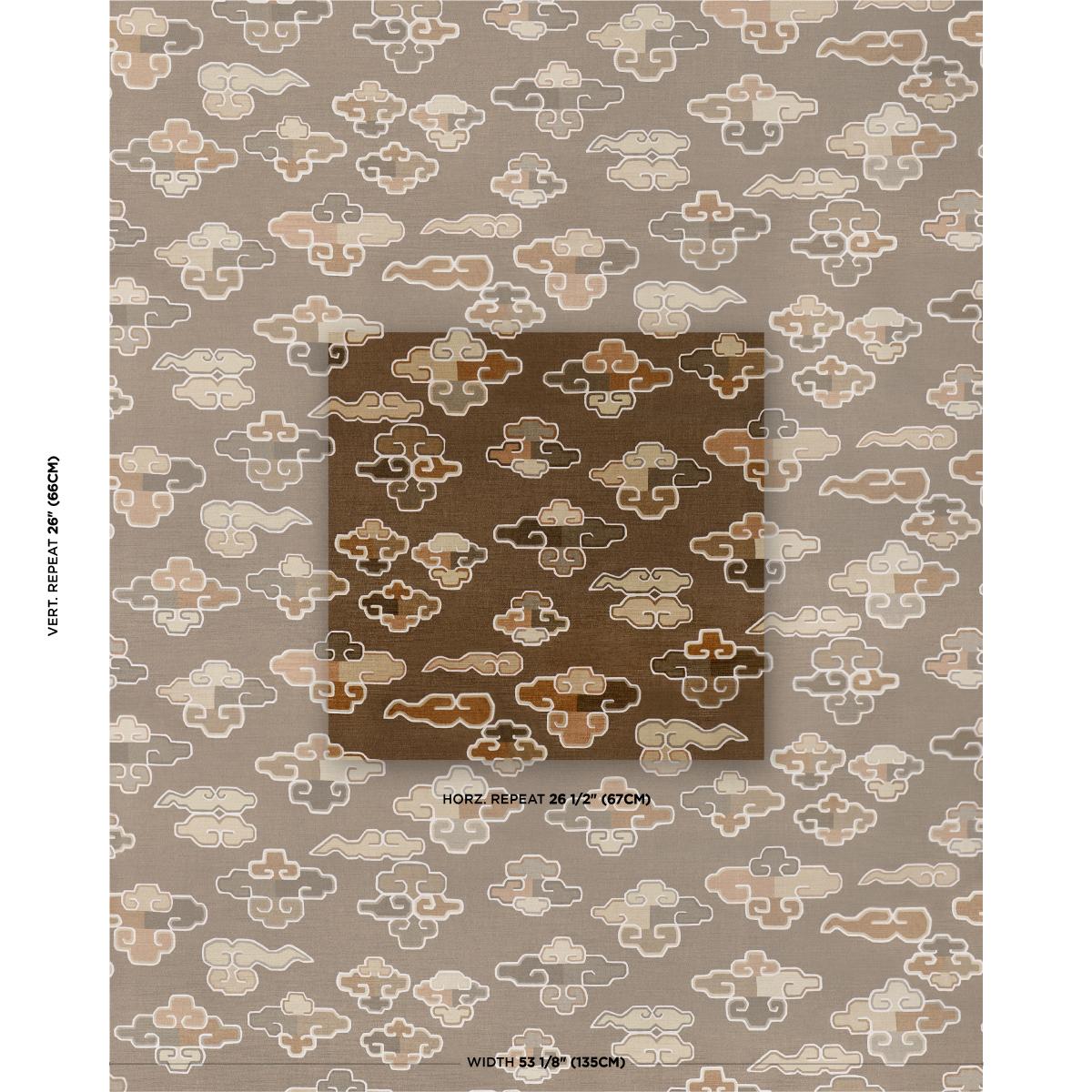 Schumacher In Dreams Velvet Sable Fabric